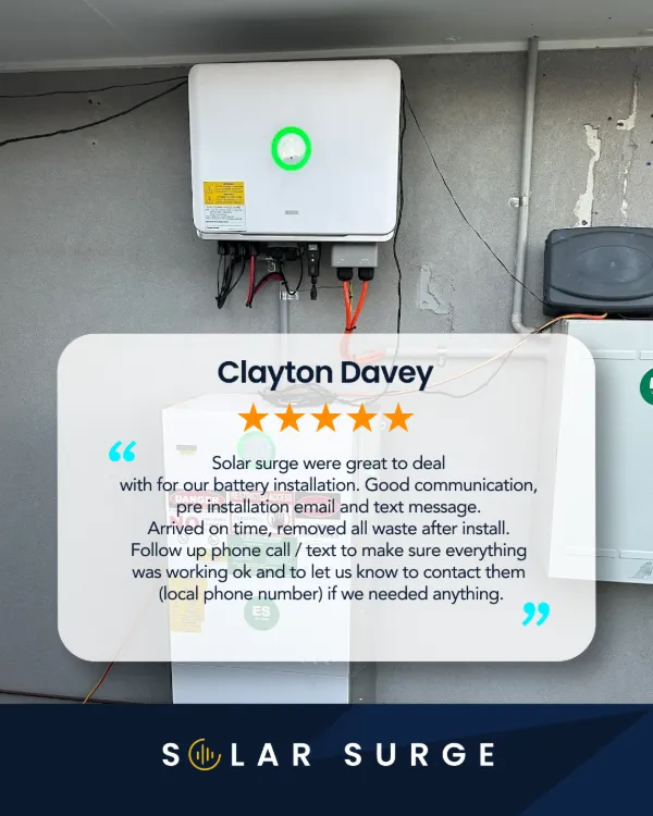 Solar Surge customer review