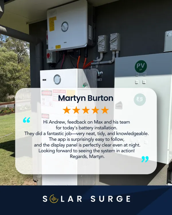Solar Surge customer review