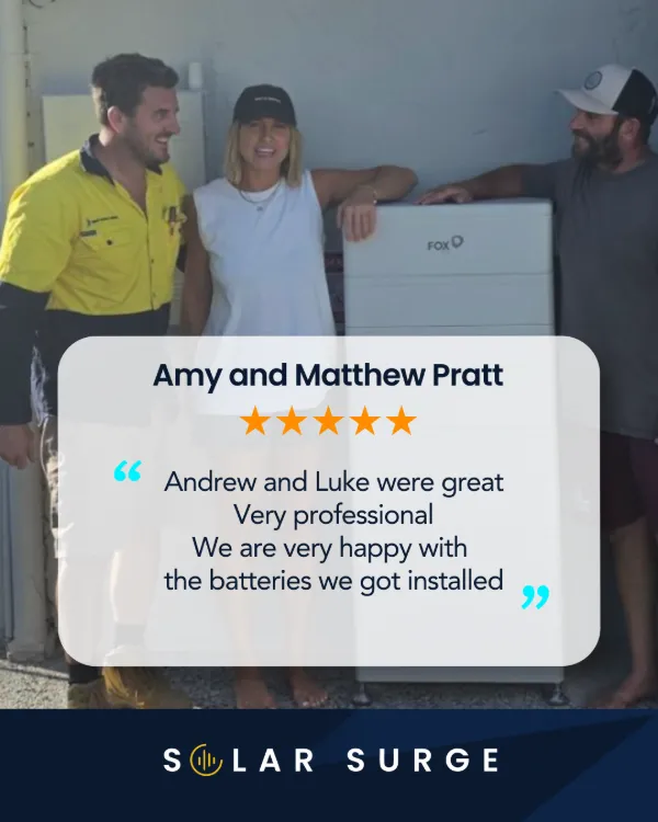 Solar Surge customer review